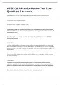 GSEC-Q&A-Practice Review Test Exam Questions & Answers&period;