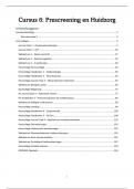 Cursus 6 prescreening een huidzorg&colon; samenvatting van alle hoorcolleges&excl; 