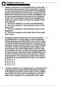 FIREFIGHTER WRITTEN EXAM ACTUAL EXAM 250 QUESTIONS WITH DETAILED VERIFIED ANSWERS &lpar;100&percnt; CORRECT ANSWERS&rpar; &sol; ALREADY GRADED A&plus;