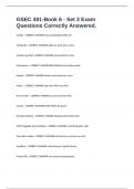 GSEC 401-Book 6 - Set 3 Exam Questions Correctly Answered&period;