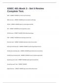 GSEC 401-Book 3 - Set 5 Review Complete Test&period;