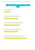 AMZL Questions and Answers 100&percnt;  Pass