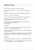 DSN S 131 Test questions and answers&period;
