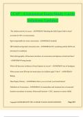 CCSP &ndash; Concussion Exam Study Guide Solutions Updated