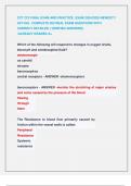 CCT CCI FINAL EXAM AND PRACTICE EXAM 2024&sol;2025 NEWEST&excl;&excl;  ACTUAL COMPLETE 500 REAL EXAM QUESTIONS WITH  CORRECT DETAILED &lpar; VERIFIED ANSWERS&rpar;  &sol;ALREADY GRADED A&plus;