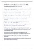 ASE T8-Preventative Maintenance Inspection &lpar;PMI&rpar; Study Guide Questions With Answers&period;
