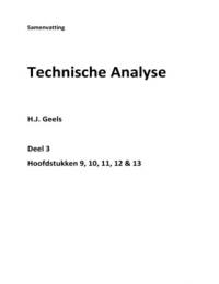 Samenvatting H9,10,11,12,13 Technische Analyse, H.J. Geels.