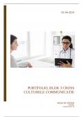 Portfolio&comma; Cross Culturele Communicatie 