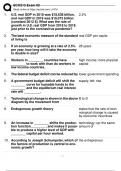 ECO213 Exam -2 Questions&comma; Answers&comma; Rationales