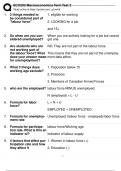 ECO202 Macroeconomics Term Test 3 Questions&comma; Answers&comma; Rationales