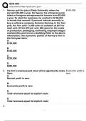ECO 202 Questions&comma; Answers&comma; Rationales
