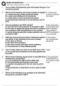 ECON 104 Goffe Final Questions&comma; Answers&comma; Rationales