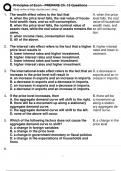 Principles of Econ - PREPARE Ch&period; 15 Questions&comma; Answers&comma; Rationales