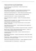 TSSA G2 STUDY QUIZ QUESTIONS