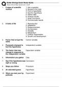 Butler Biology Exam Study Guide Questions&comma; Answers&comma; Rationales &vert; Latest Updates &vert; study Guide &vert; Complete Solutions&period;