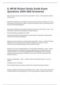 IL MPJE Rickert Study Guide Exam Questions 100&percnt; Well Answered&period;