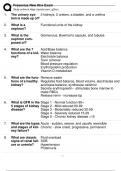 Fresenius New Hire Exam Questions and answers  &lpar;elaborations&rpar;&comma;100&percnt; satisfaction guarantee &vert; latest update 2025&sol; 2026&period;