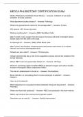 MEDCA PHLEBOTOMY CERTIFICATION EXAM