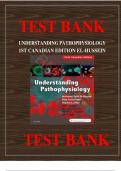 Test Bank for Understanding Pathophysiology&comma; Canadian 1st Edition by Sue E&period; Huether &vert;9781771721172&vert; Guide A&plus;