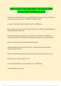 Dante Certification Level 2  EXAMS BUNDLE&comma; ALL WITH Questionsl Solved 100&percnt; Correct with Verified Answers