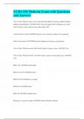 NURS 550 Midterm Exam with Questions and Answers