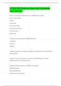 NURS 550 Midterm Quiz with Questions and Answers