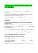 Seattle FEX-1 Starter Exam Questions and Answers