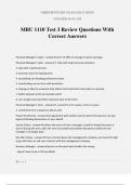 MBU 1110 Test 3 Review Questions With Correct Answers