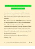 PJM Transmission Test Questions and Answers 100&percnt; Pass