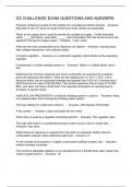 G2 CHALLENGE EXAM QUESTIONS AND ANSWERS