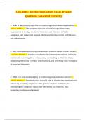 LDR-202S&colon; Reinforcing Culture Exam Practice Questions Answered Correctly
