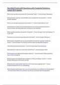 ServSafe Practice 80 Questions with Complete Solutions-Latest 2024 Update&period;