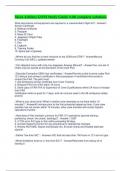 Mesa Airlines GOM Study Guide with complete solutions