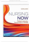 Test Bank for Nursing Now&comma; 8th Edition by Catalano