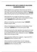 NEBRASKA MPJE WITH COMPLETE SOLUTIONS  GUARANTEED PASS