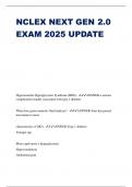 NCLEX NEXT GEN 2&period;0 EXAM 2025 UPDATE