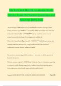 My Life and Health Insurance Study Guide- ExamFX Practice Questions and Answers 100&percnt; Pass