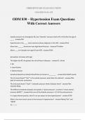 ODM 830 &ndash; Hypertension Exam Questions With Correct Answers