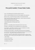 Pect prek4 module 1 Exam Study Guide&period;