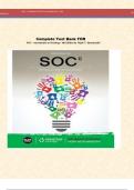Complete Test Bank FOR                                             SOC - introduction to Sociology- 6th Edition by Nijole V&period; BenokraitiS