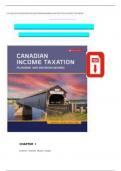 Solution manual for canadian income taxation 25th edition by william buckwold joan kitunen matthew roman latest 2023 2024&period;