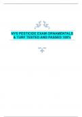 NYS PESTICIDE EXAM ORNAMENTALS  & TURF TESTED AND PASSED 100&percnt;
