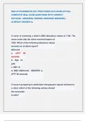 NGN ATI PHARMACOLOGY PROCTORED 2019 EXAM ACTUAL  COMPLETE REAL EXAM QUESTIONS WITH CORRECT  DETAILED ANSWERS&lpar; VERIFIED ANSWERS ANSWERS&rpar; &sol;  ALREADY GRADED A&plus;