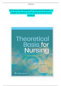 TEST BANK For Theoretical Basis for Nursing&comma; 6th American Edition by Melanie McEwen&semi; Evelyn M&period; Wills&vert;BEST  STUDY