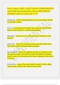 Praxis- Science 5905 &vert; LATEST UPDATE COMPREHENSIVE QUESTIONS &lpar;Frequently Most Tested&rpar; AND VERIFEID ANSWERS &lpar;100&percnt; accurate&rpar;&vert;GET IT A&plus;