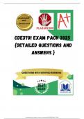 CDE3701 EXAM PACK 2025  &lbrace;DETAILED QUESTIONS AND ANSWERS &rcub;