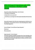 BTE 210 Exam &num;1 Questions with 100&percnt; Correct Answers &vert; Verified &vert; Latest Update