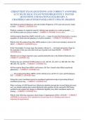 CERAP TEST EXAM QUESTIONS AND CORRECT ANSWERS&vert;  ACCURATE REAL EXAM WITH FREQUENTLY TESTED  QUESTIONS AND RATIONALE&vert;ALREADY A  GRADED&vert;GUARANTEED PASS&vert;LATEST UPDATE 2024&sol;2025&period;