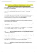 JT101 POST TEST 1 COMPREHENSIVE QUESTIONS AND ANSWERS &vert; 100&percnt; C0RRECT 2024-2025 FINAL EXAM &vert; ALREADY PASSED