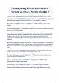 Contemporary Practical vocational nursing Corrine r&period; Kurzen chapter 7 exam questions with correct answers with complete A&plus;solution 2024&sol;2025